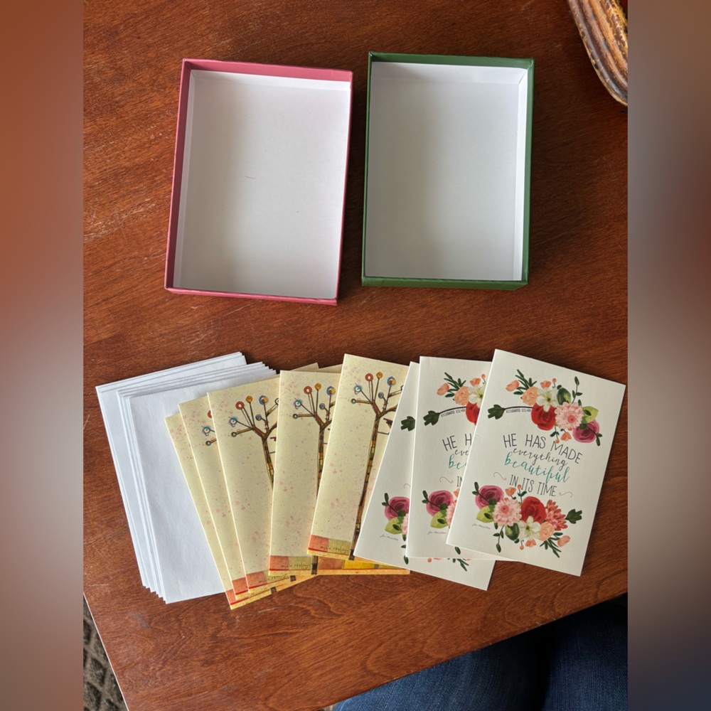 Inspirational Greeting Cards in Reusable Box